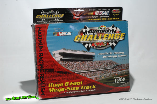 Daytona Challenge Racing Strategy Game - Max Trax 2000 w Unpunched Parts