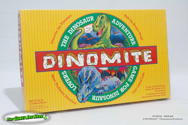 Dinomite the Dinosaur Adventure Game - University Games 1988