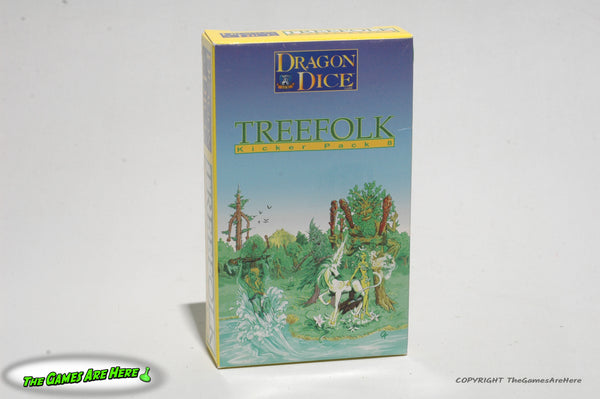 Dragon Dice Treefolk Kicker Pack 8 - SFR, Inc 2002 w Sealed Dice
