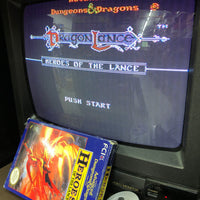 Advanced Dungeons & Dragons Heroes of the Lance - Nintendo Entertainment System FCI 1990