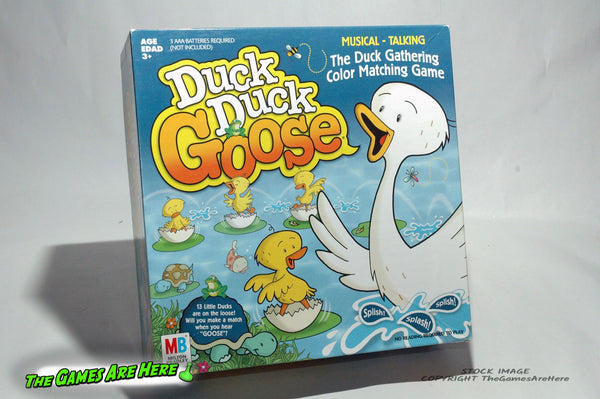 Duck Duck Goose Game - Milton Bradley 2003 w Repaired Board