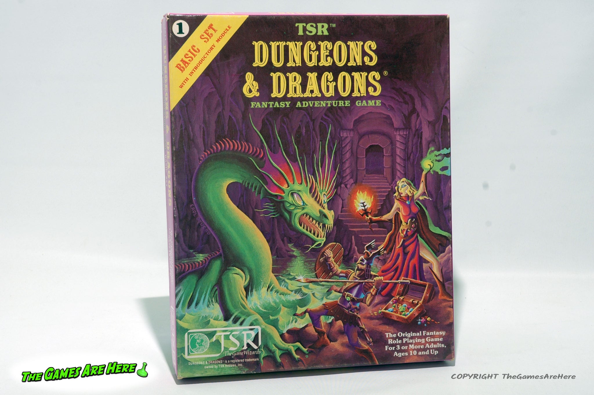 Dungeons and Dragons buy Fantasy Adventure Game basic set and expert set