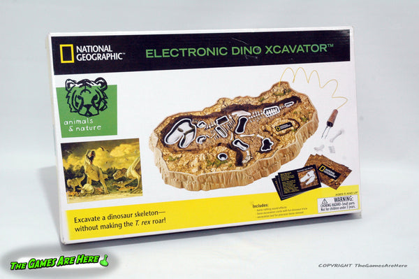 Electronic Dino Xcavator - National Geographic 2003 Brand New