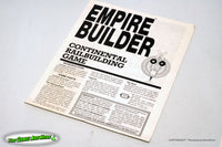 Empire Builder Continental Railbuilding Game Second Edition - Mayfair 1984 w New Parts