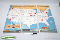 Empire Builder Continental Railbuilding Game Second Edition - Mayfair 1984 w New Parts