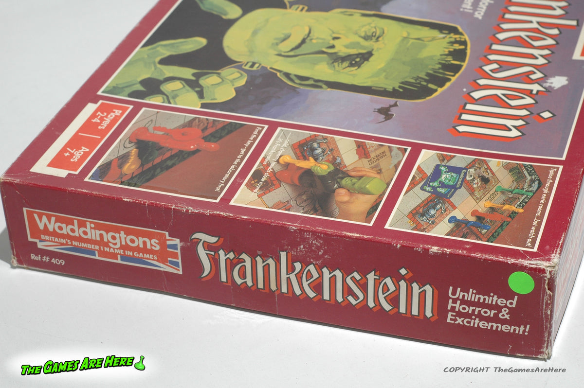 Waddingtons Game Console Escape from Frankenstein Game - Waddingtons 1983 – The Games Are Here