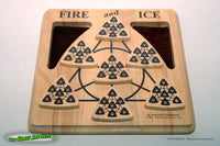 Fire and Ice Wooden Game - Pin 2002