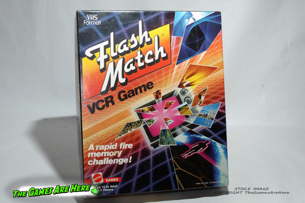 Flash Match VCR Game - Mattel 1986