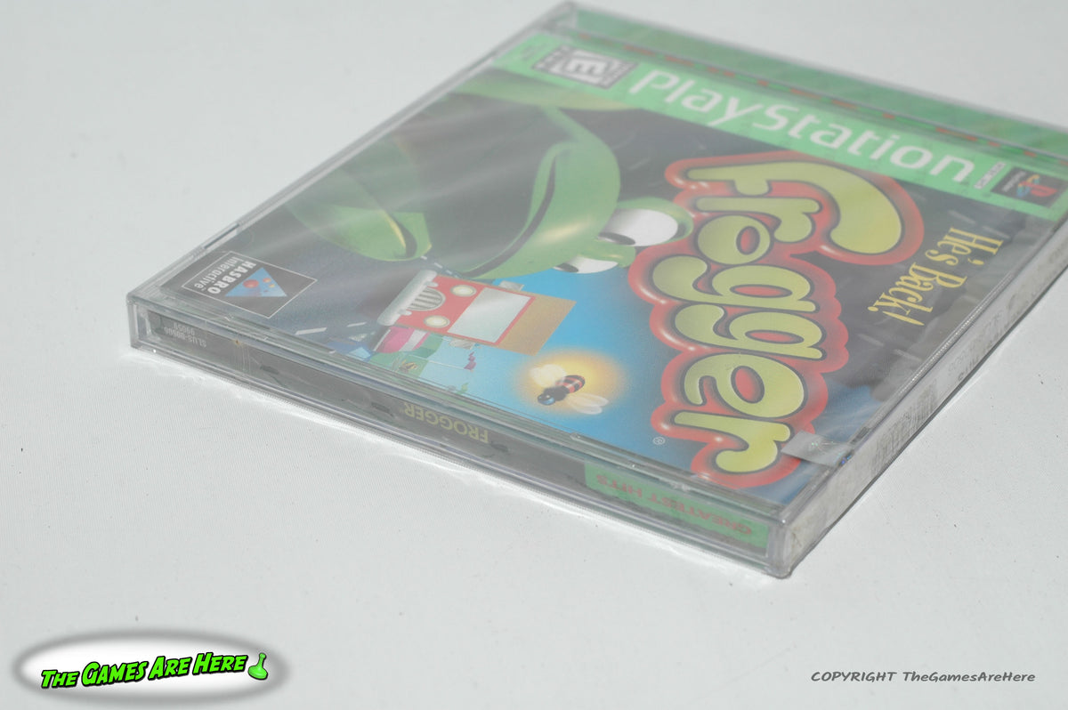 Frogger Greatest Hits - Sony PlayStation Hasbro 1998 Brand New – The ...