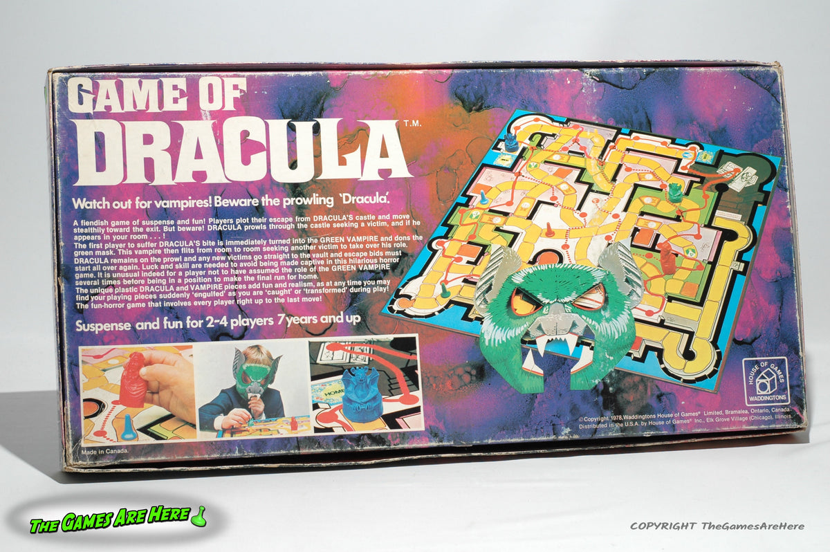 Game of Dracula - Waddingtons House of Games 1978 – The Games Are Here