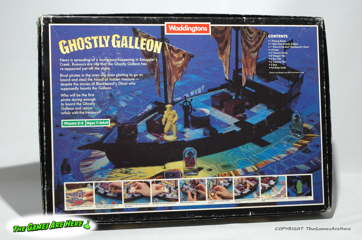 Ghostly Galleon Game - Waddington 1991 – The Games Are Here