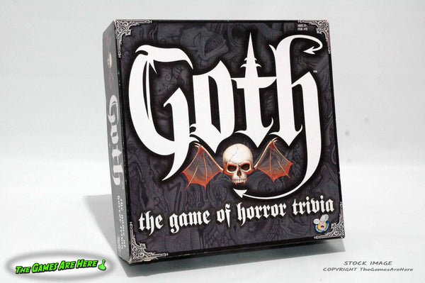 Goth The Game Of Horror Trivia Board Game - McNutty Games 2002