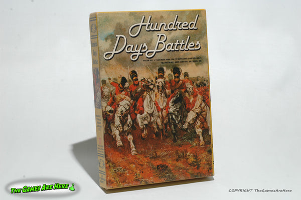 Hundred Days Battles War Game - Avalon Hill 1983 Unpunched