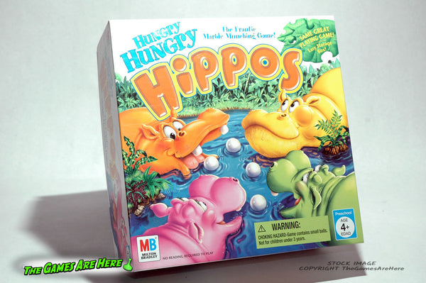 Hungry Hungry Hippos Game - Milton Bradley 2005