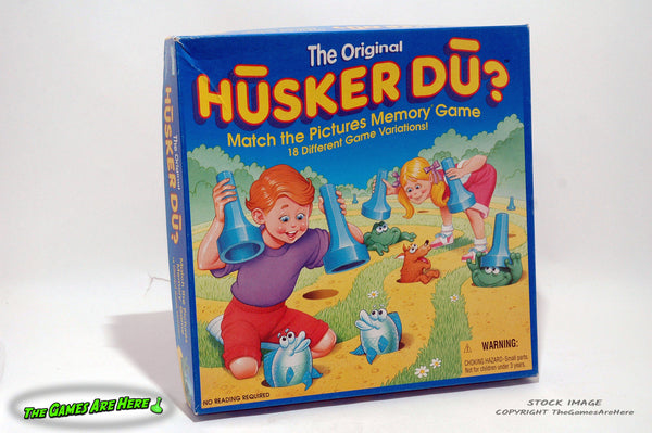 Husker Du Memory Game - Parker Brothers 1994