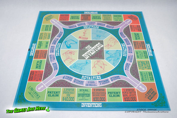 PARKER BROTHERS , THE INVENTORS GAME , 1974 GAME OF CRAZY