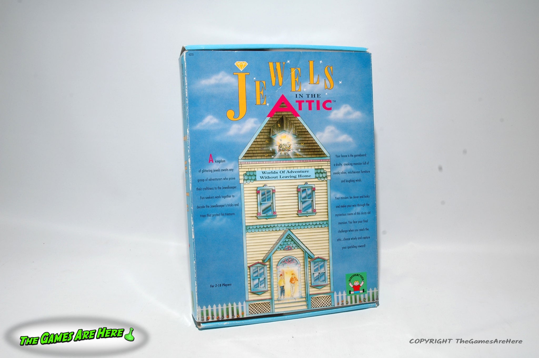 Jewels in the Attic Game Discovery Toys 1992 The Games Are Here
