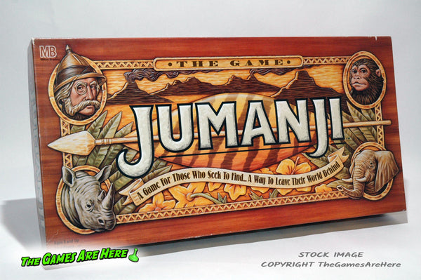 Jumanji the Game - Milton Bradley 1995