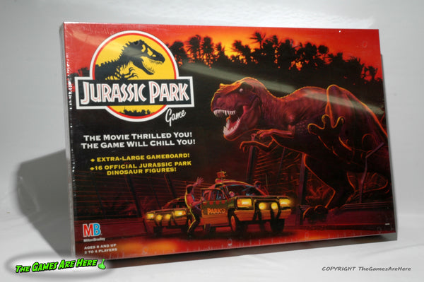 Jurassic Park Game - Milton Bradley 1992 Brand New