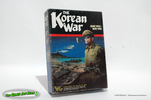 The Korean War June 1950-May 1951 Game - Victory Games 1986