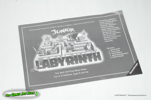 Board Game Labyrinth Junior - 2005 Ravensburger