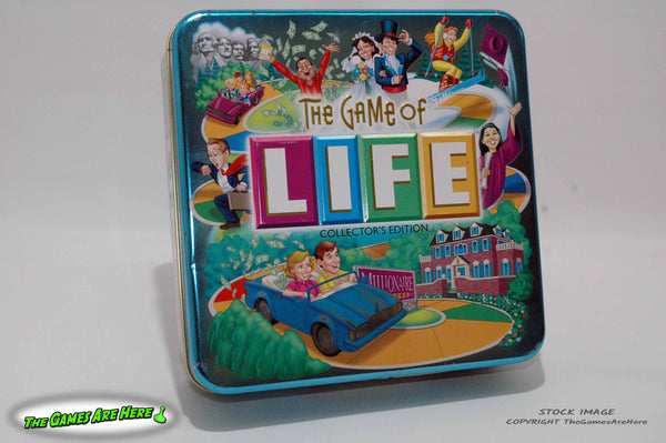 Game of Life Collector's Edition in Tin - Milton Bradley 2000 – The Games  Are Here