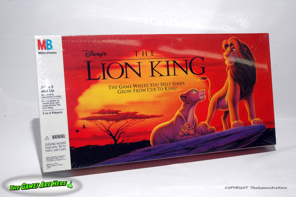 Lion King Game - Milton Bradley 1993 NEW