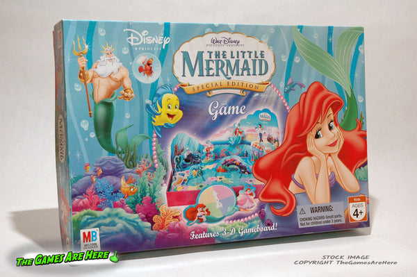 Little Mermaid Special Edition Game - Milton Bradley 2005 w Some Box Wear