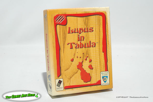 Lupus in Tabula - Mayfair Games 2004 w New Cards