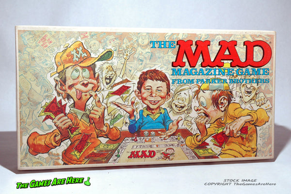 Mad Magazine Game - Parker Brothers 1979 – The Games Are Here