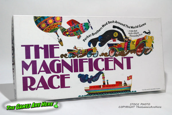 The Magnificent Race Game - Parker Brothers 1975