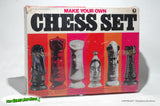 Make Your Own Chess Set - Evercoat 1973 NEW w Dried Contents