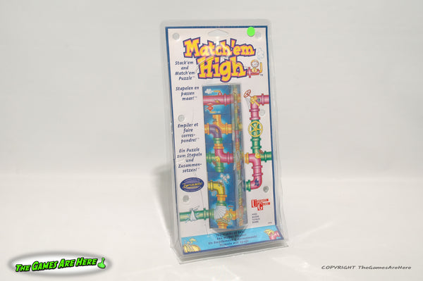 Match'em High Stack Puzzle Pipes Version - University Games 1998