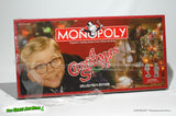 Monopoly A Christmas Story Collector's Edition - Parker Brothers 2008 New w Tears in Plastic