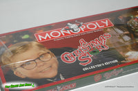 Monopoly A Christmas Story Collector's Edition - Parker Brothers 2008 New w Tears in Plastic