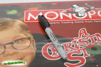 Monopoly A Christmas Story Collector's Edition - Parker Brothers 2008 New w Tears in Plastic