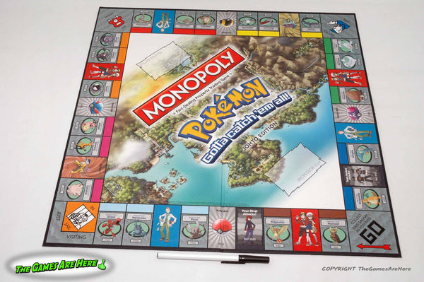 Monopoly Pokemon Johto Edition - USAOpoly 2016 – The Games Are Here