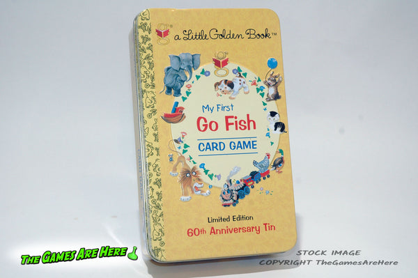 My First Go Fish Card Game - Little Golden Books 60th Anniversary Edit –  The Games Are Here