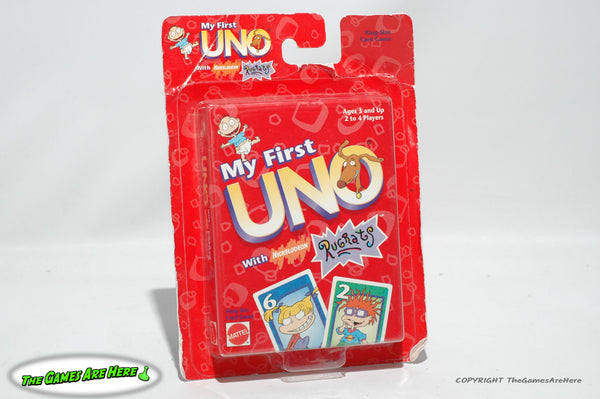 My First UNO Rugrats Edition - Mattel 1997 NEW The Games Are Here My First UNO Rugrats Edition - Mattel 1997 NEW The Games Are Here