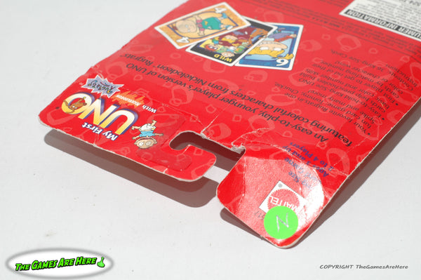 My First UNO Rugrats Edition - Mattel 1997 NEW The Games Are Here My First UNO Rugrats Edition - Mattel 1997 NEW The Games Are Here