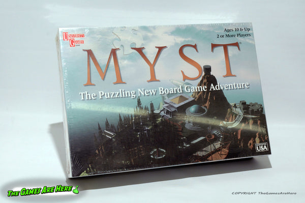 Myst the Puzzling Board Game - University Games 1998 Brand New