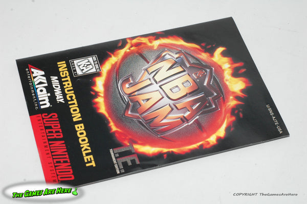 NBA Jam Tournament Edition SNES Super Nintendo