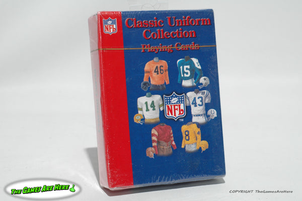 NFL Classic Uniform Collection Playing Cards - Hunter Collectables Brand New
