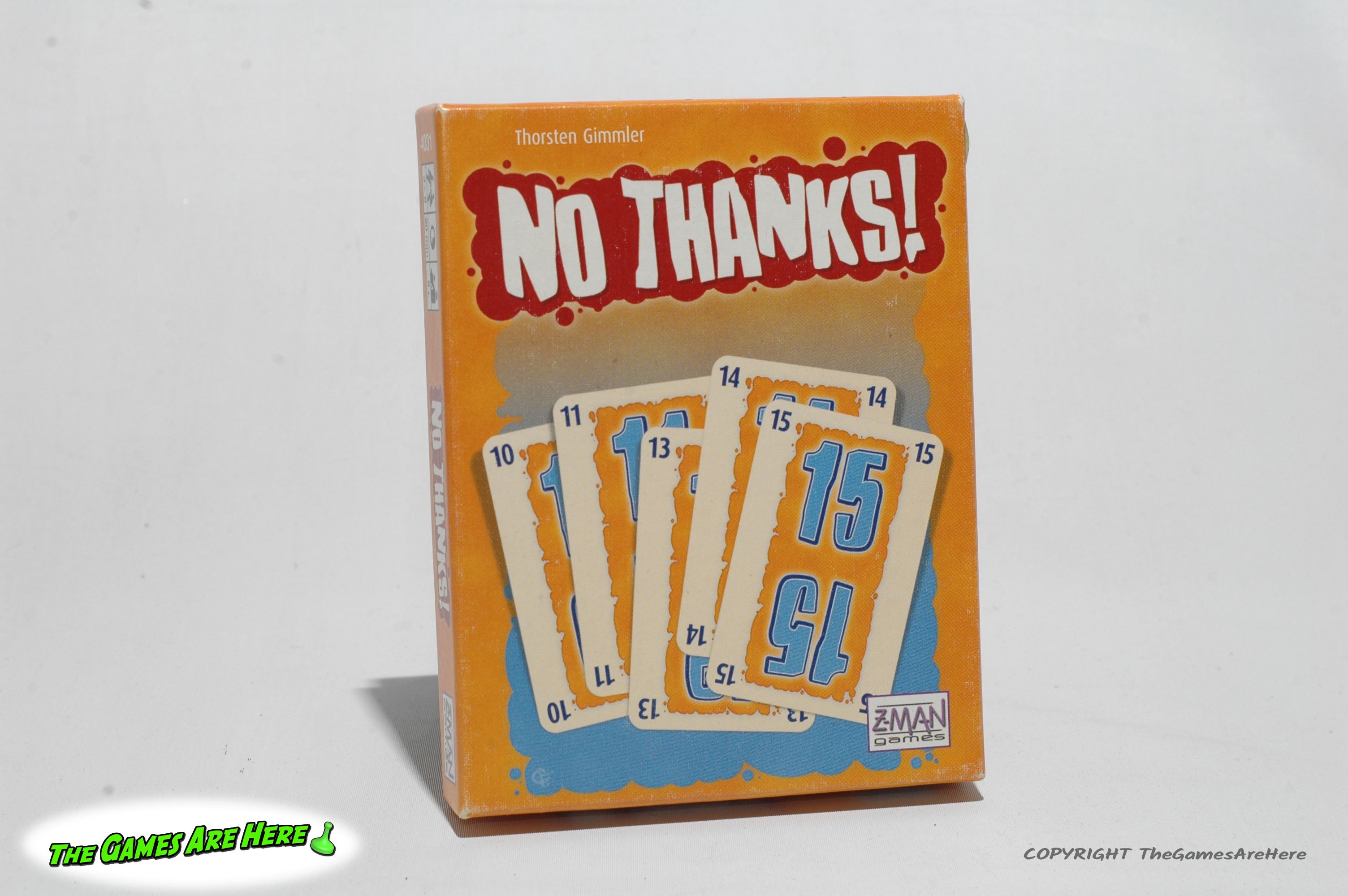 No Thanks! Card Game - Z-Man Games 2005 – The Games Are Here
