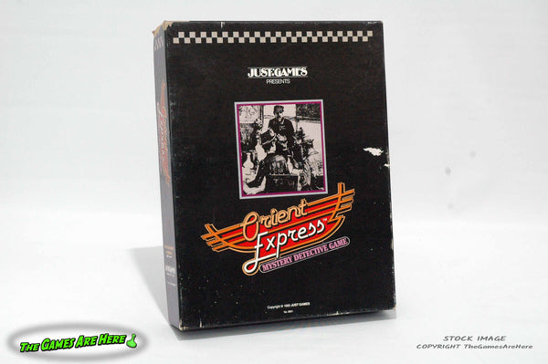 Orient Express Mystery Detective Game - Just Games 1985