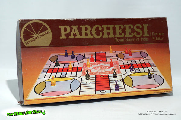 Parcheesi Royal Game of India Deluxe Edition - Selchow & Righter