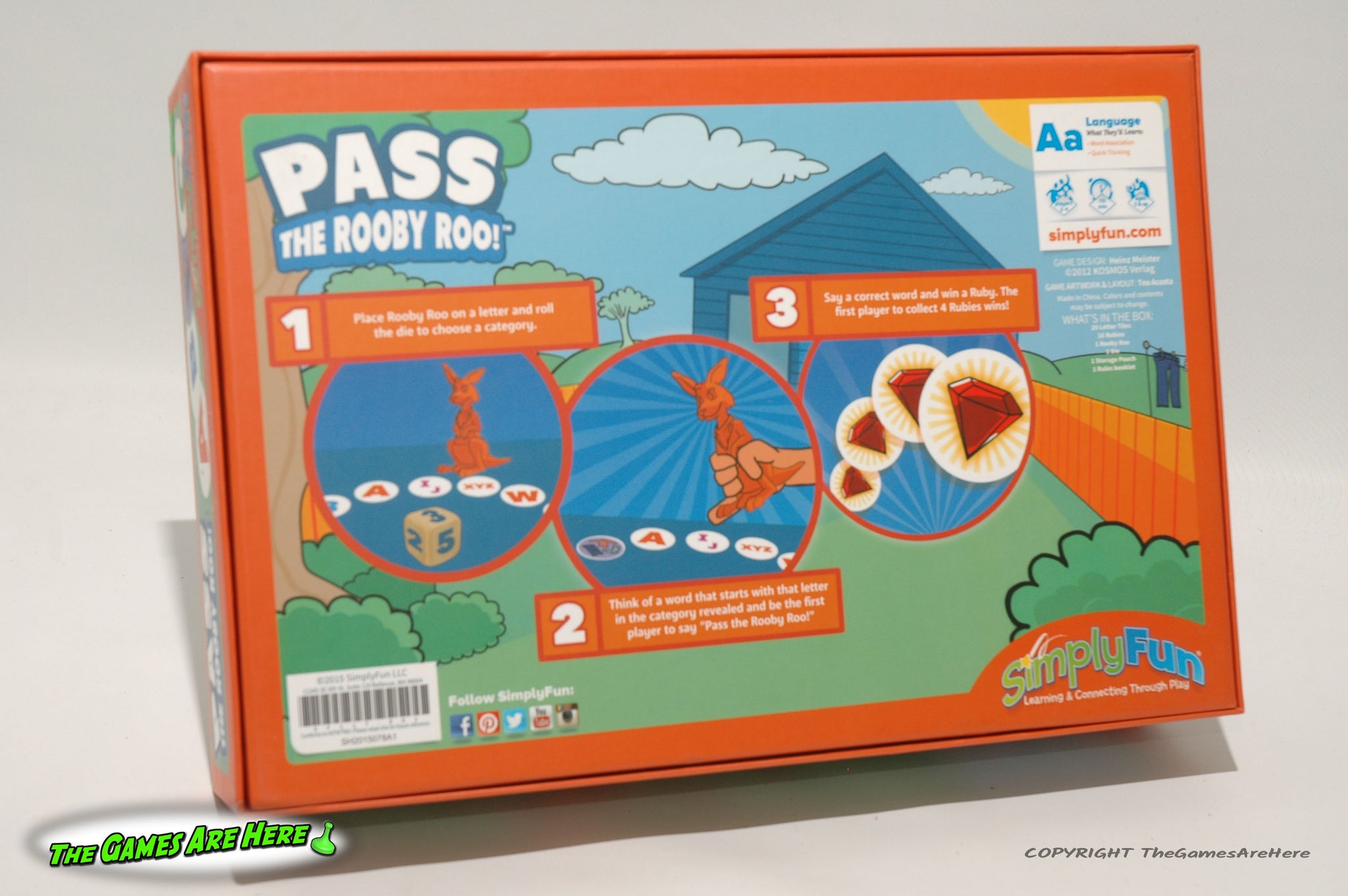 Pass the Rooby Roo Game - Simply Fun 2012 – The Games Are Here