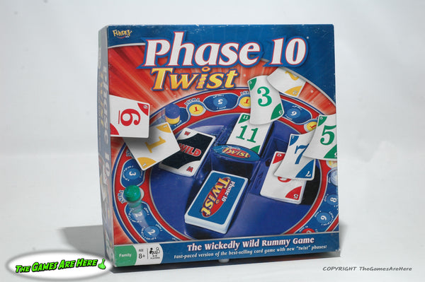 Phase 10 Card Game A Rummy Card Game with a Twist Fundex Games Challenging  New