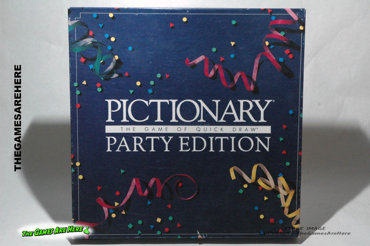 Pictionary Party Edition - Pictionary Inc. 1989 – The Games Are Here
