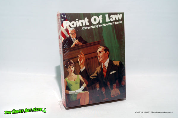 Point of Law Game - Avalon Hill 1979 Brand New